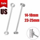 2x Door Hinge Adjustment Tool Upgrade Steel Hinges Gap Adjusting Wrench 14-25mm