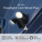 Ring Floodlight Cam Wired Plus Motion-activated 1080p Hd Black