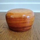 Vintage Koa Wood Calabash Bowl  Luau Tiki Bar Hawaii Poi Candy Nuts