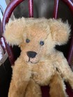 German Mohair Bear  signed By Judy Senk stuf d Stuff  wilbear  owosso  Mi 1990