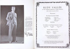 Rudy Vallee Concert And Dance Tour Program 1930 National Broadcasting Company
