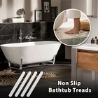 Bathtub Stickers Non Slip Anti Slip Shower Strips Tubs Safety Shower White