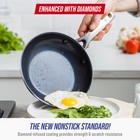 Blue Diamond 8 Inch Ceramic Nonstick Fry Pan With Spatula