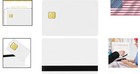 J2a040 Chip Java Jcop Cards Unfused  J2a040 Java Smart Card With 2 Track  8 4mm