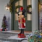  new  Disney 5 Ft Animated Holiday Minnie Mouse Nutcracker Home Depot 2025
