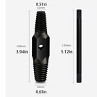 Easy Out Screw Extractor Damaged Screw Broken Bolt Water Pipe Remover Tool Set