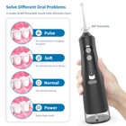 Cordless Water Flosser Dental Oral Irrigator Travel Teeth Cleaner Floss Pick New