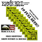  10 Pack Ernie Ball Regular Slinky 10-46 Electric Guitar Strings 2221  10 Sets  