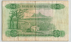 Mauritius 25 Rupees 1967  P-32b  A 14 245468  Qeii Note  Circulated  Ink  P4