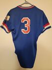 1982 Burlington Rangers Midwest Minor League Baseball Game Used Road Jersey  3