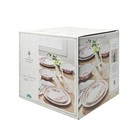 Pioneer Woman Agatha 12-piece Stoneware Dinnerware Set  Red