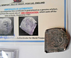 Shipwreck Treasure 8 Reales Coin Hms Association Wreck C1679 Silver Coa Ship Cob