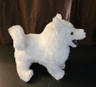 1978 Dakin Pillow Pets 12  Samoyed Dog White Plush Vintage