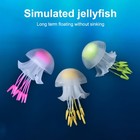 Fish Tank Landscaping Decoration Glowing Silicone Jellyfish Artificial Orname-yh