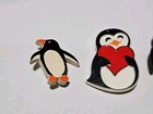 Vintage Pin Lot Penguins Iceland Assorted Lot 8pc 1960s 70s 80s