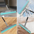 Multifunction Rubber Air Broom  Silicone Floor Squeegee Broom Blue