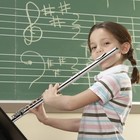 Ktaxon School Student Professional 16 Closed Hole C Tone Flute Nickel-plated