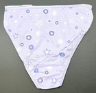 New Vintage Y2k St  Eve Kids Purple Star Panties With Tag Size 6 6x