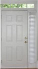 Faux Wood Room Darkening Blinds 2-in Cordless White 8 5x72-in For Bedroom