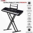 5 Core Keyboard Stand Dual X Shape Adjustable Foldable Key Board Pianos Stands