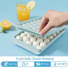 Diy Round Ice Cube Ball Maker Pp Tray Sphere Mold Bar Whiskey Cocktails