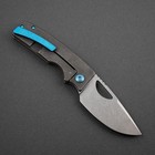 Rare  Oz Machine Co  Roosevelt  Golf Putter  gp  Milling  Z-finit Blade  Teal Hw