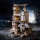 Rokr 3d Wooden Space Shuttle Puzzle Mechanical Model Toy Building Toys Xmas Gift