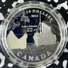 2012 Canada Titanic  10 Dollars Proof Set Lot b3210 Silver  With Case   C o a 