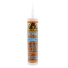 Gorilla 100  Silicone Clear Caulk  Waterproof  Mold Resistant  10oz