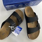 New Birkenstock Arizona Black Birko-flor Unisex Sandals Narrow wide 37-45