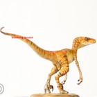 Dino Dream The Tiger Plunderer Velociraptor Resin Pu Gk Figure L23cm