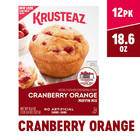 Krusteaz Cranberry Orange Muffin Mix  Made With Real Cranberries   Orange Zest  
