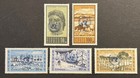 Travelstamps  1954 Cyprus Stamps Sc  232-23 Mi228-mi232 Conflict Resolution Mnh