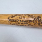 Vintage 1960s Louisville Slugger H b Wood Baseball Bat 125 Wally Moon Model 35 
