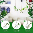 Terrarium Container Flower Planter Hanging Glass For Hydroponic Plants Home Gard