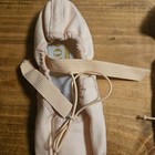 Bloch Pink Canvas Ballet Slippers Girls Size 1 5 D Split Sole Dance Shoes