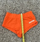 Hooters Xs Orange Women s Uniform Shorts  shorter Version 