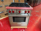 30    Wolf Gas Range Gr304  used Natural Gas 