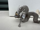 Vintage Fantasy Dragon Elder Wyrm Pewter Brady Bugge Figurine Crystal W  Box