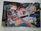 Galaxy 1980 Pinball Machine Flyer Original With Magazine Page Ad Vintage Retro