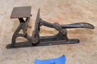 Antique Cast Iron Business Calling Card Printing Press Collectible Print Tool P2