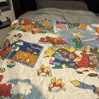 Vintage 1988 Nintendo Super Mario Bros Zelda Twin Comforter Blanket 80s