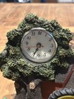 Vtg John Deere Tractor Barn Dog Table Decor Farm Clock Working Farmhouse