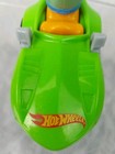 Fisher Price Little People Wheelies Hot Wheels Green Twin Mill Race Car Toy