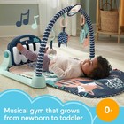 Fisher-price Baby Playmat Kick  Play Piano Gym With Musical And Sensory Toys