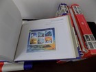 Gb U m Mint Stamps Collection 1975-2012 In 6 Special Albums Face Value   2345