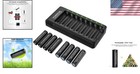 8 Pack Rechargeable Aa Batteries With Charger