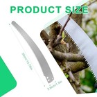 Pole Saw Blade  Steel Pole Saw Blade Replacement Silver Tree Pruner Pole Saw Rep