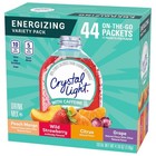 Crystal Light Energy Variety Pack Drink Mix  44 On-the-go Packets