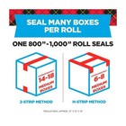 Scotch Heavy Duty Shipping Packing Tape 6 Rolls Industrial Strength Dispenser